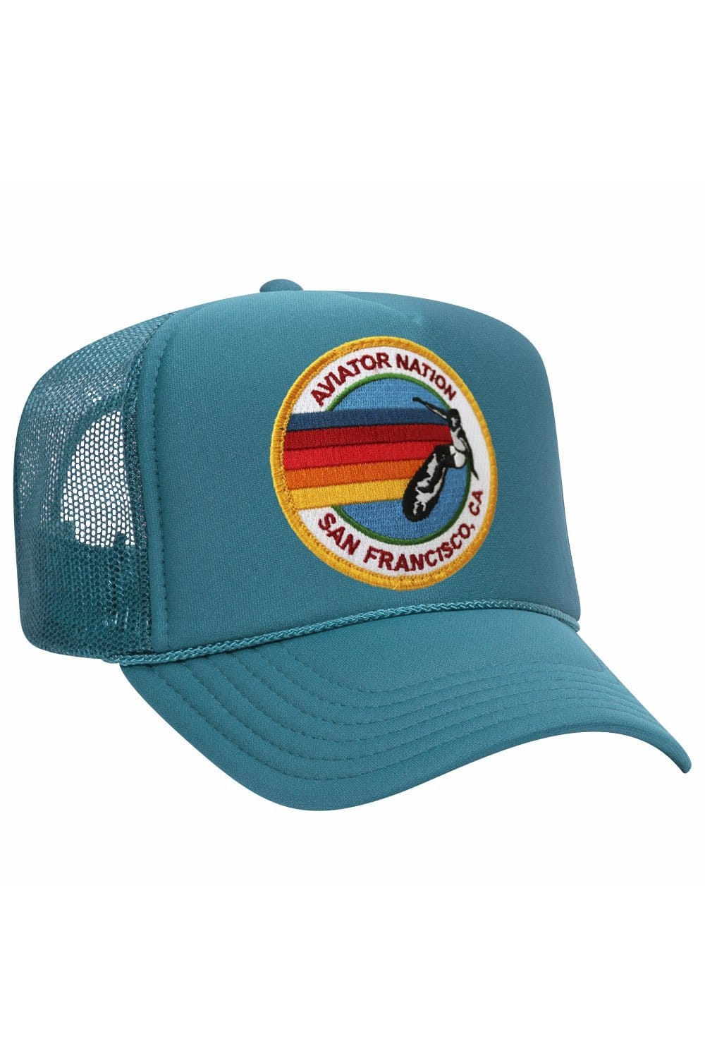 Retro AVIATOR NATION SAN FRANCISCO TRUCKER HAT