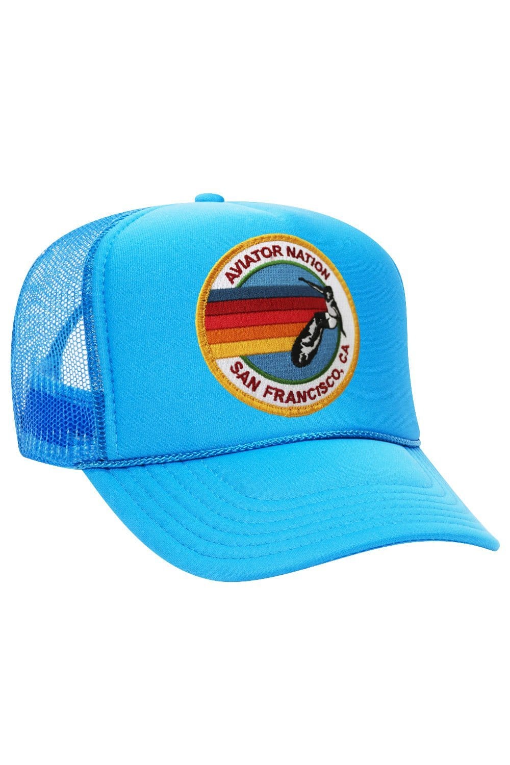 Retro AVIATOR NATION SAN FRANCISCO TRUCKER HAT