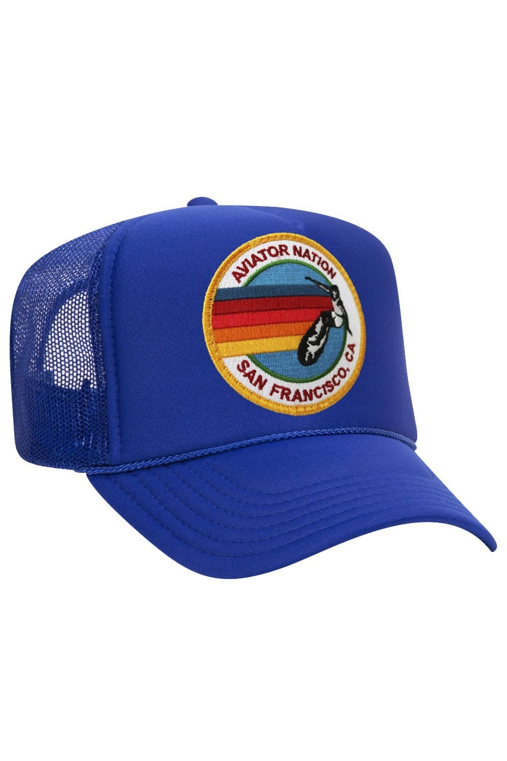 Retro AVIATOR NATION SAN FRANCISCO TRUCKER HAT