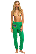 Retro AVIATOR NATION VENICE SWEATPANTS - KELLY GREEN