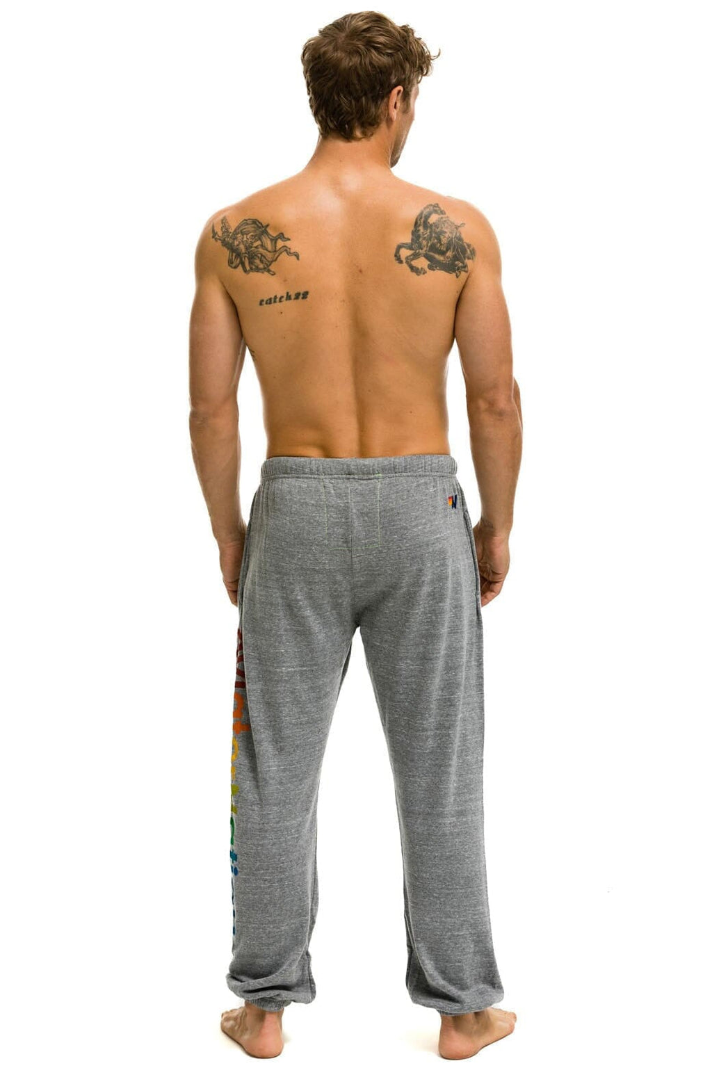 Retro AVIATOR NATION VAIL SWEATPANTS - HEATHER