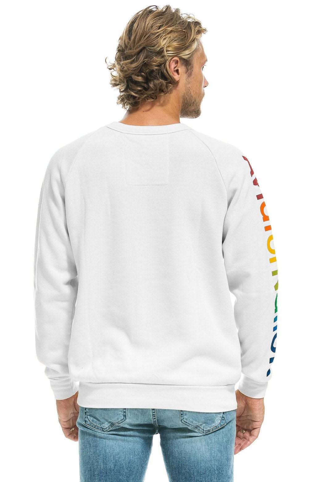 Retro AVIATOR NATION VAIL SWEATSHIRT - WHITE