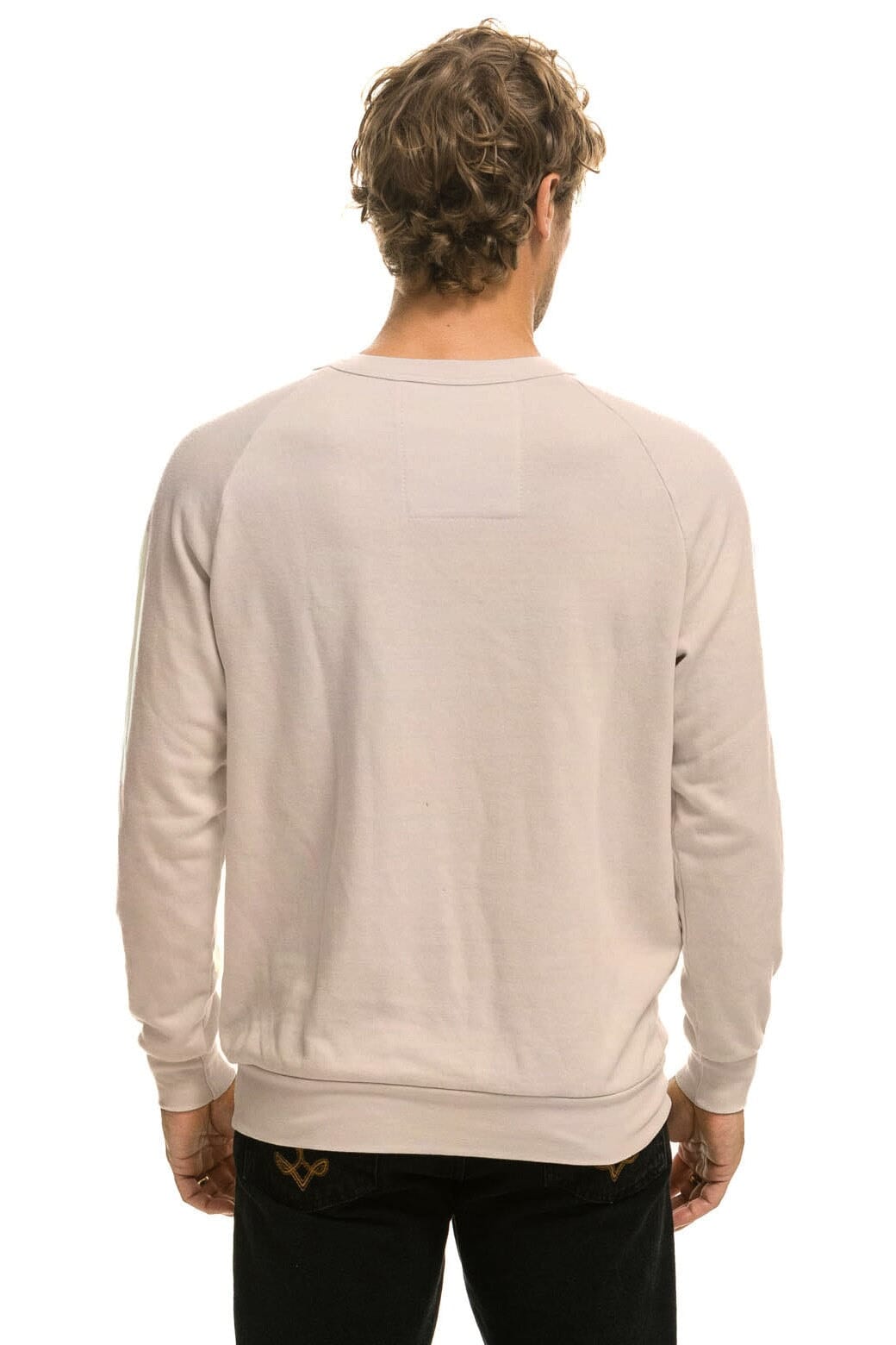Retro BOLT CREW SWEATSHIRT - SAND MOCHA