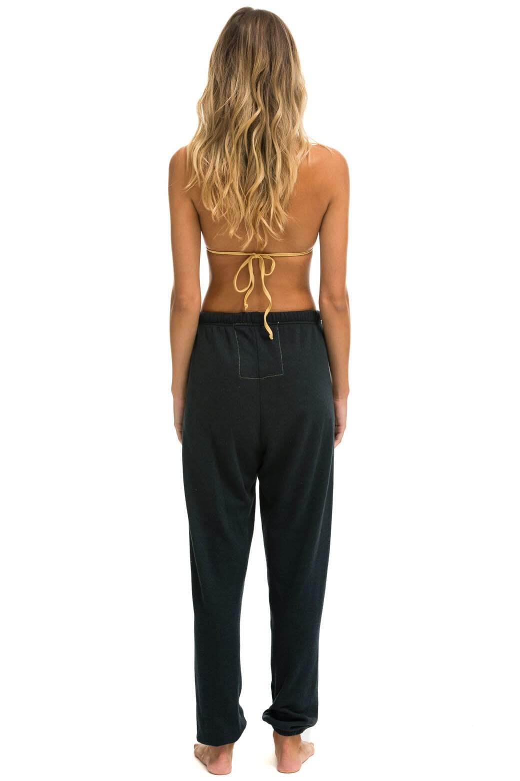 Retro BOLT HEART SWEATPANTS - CHARCOAL