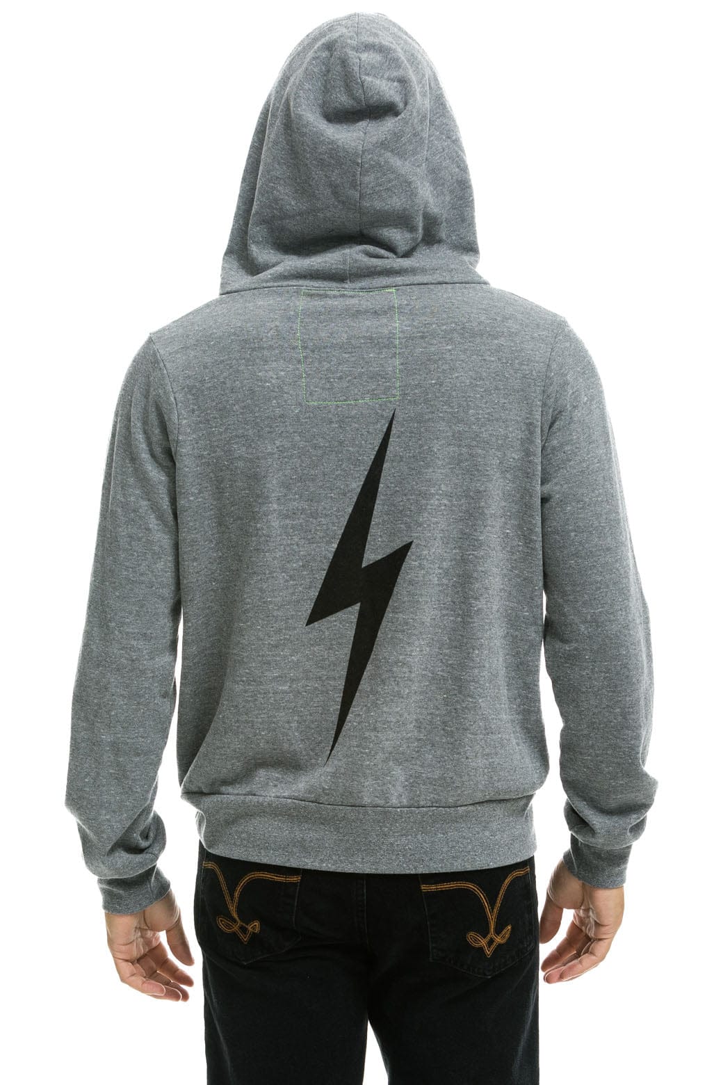 Retro BOLT HOODIE - HEATHER GREY