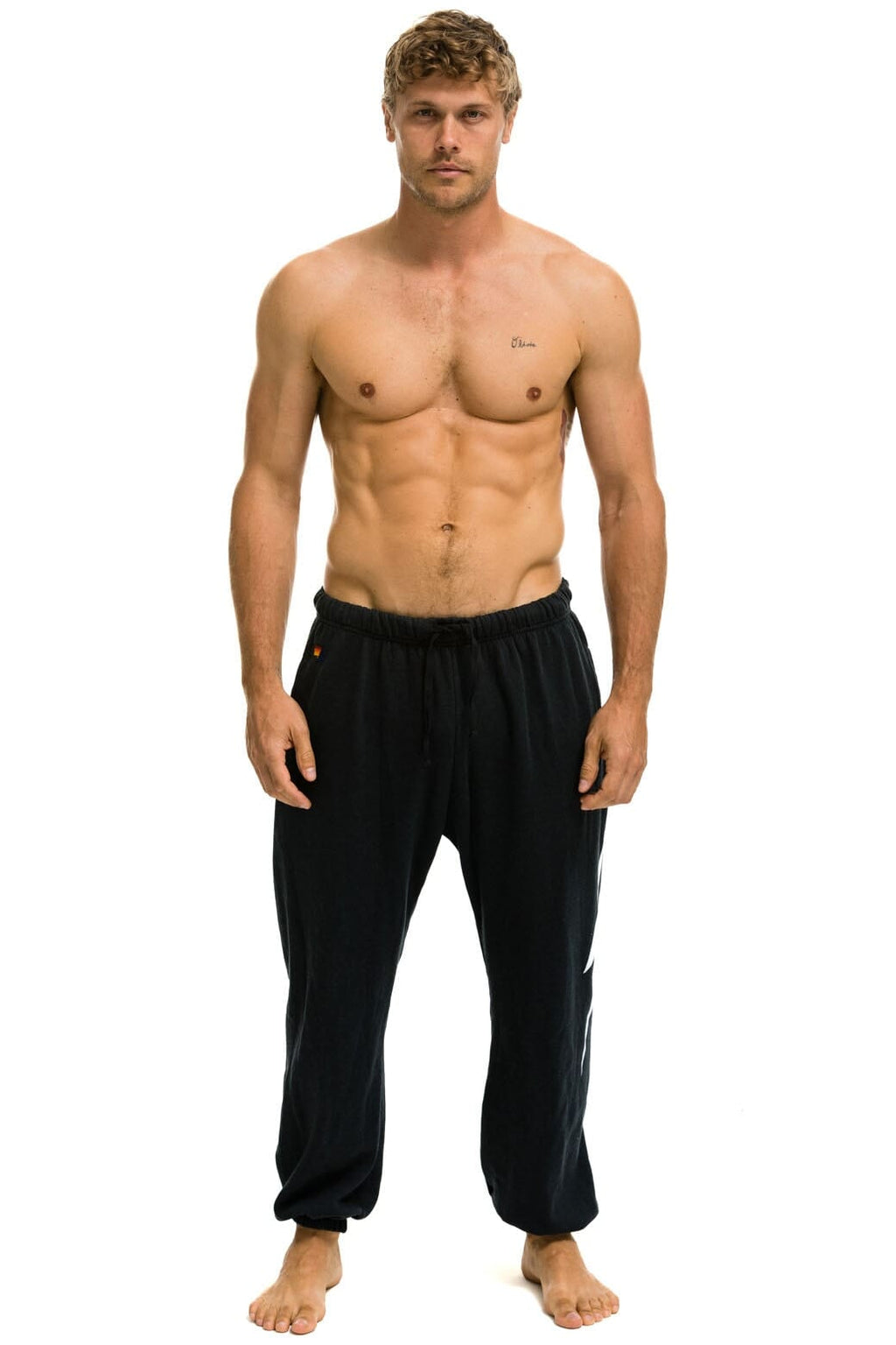 Retro BOLT SWEATPANTS - CHARCOAL