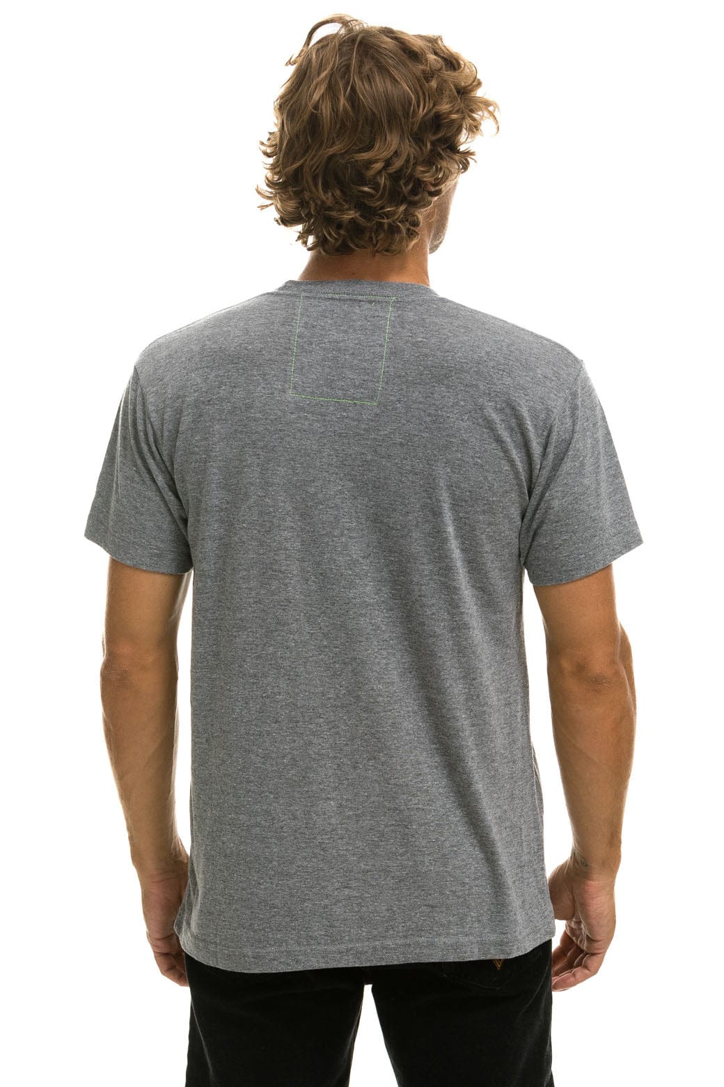 Retro BOLT TEE - HEATHER GREY