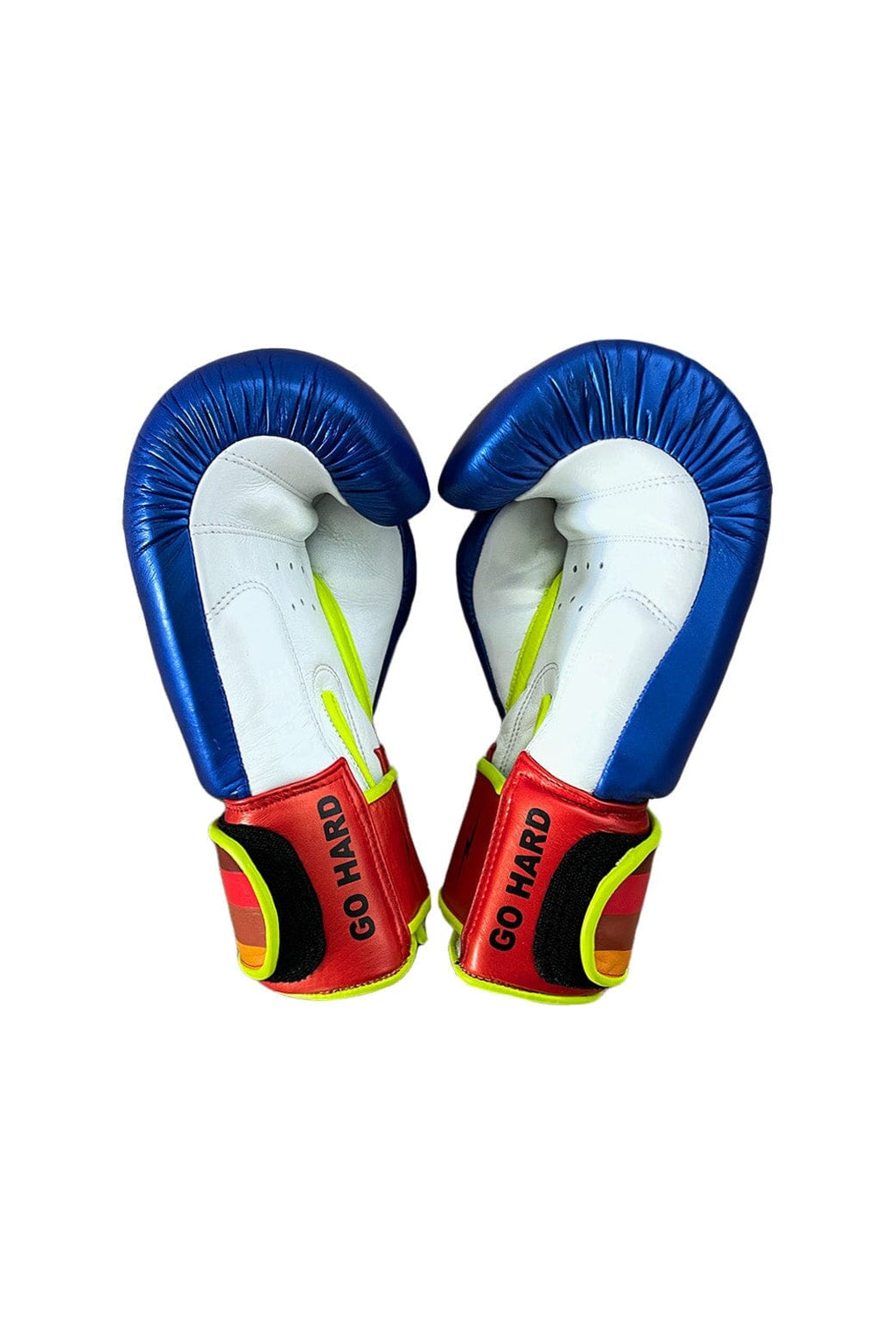 Retro BOXING GLOVES - BLUE WHITE