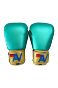 Retro BOXING GLOVES - GREEN GOLD