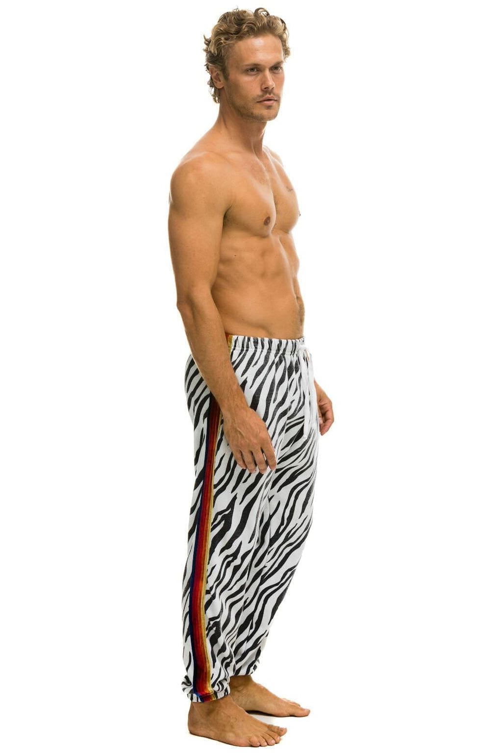 Retro CLASSIC SWEATPANTS - ZEBRA