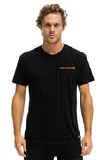 Retro DREAMLAND LOGO UNISEX CREW TEE - BLACK