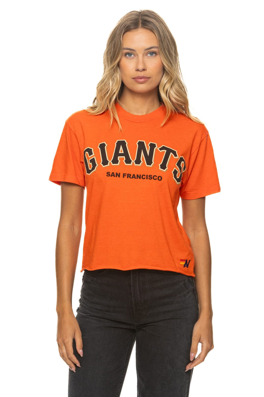 Retro SAN FRANCISCO GIANTS 2026 BOYFRIEND TEE - ORANGE