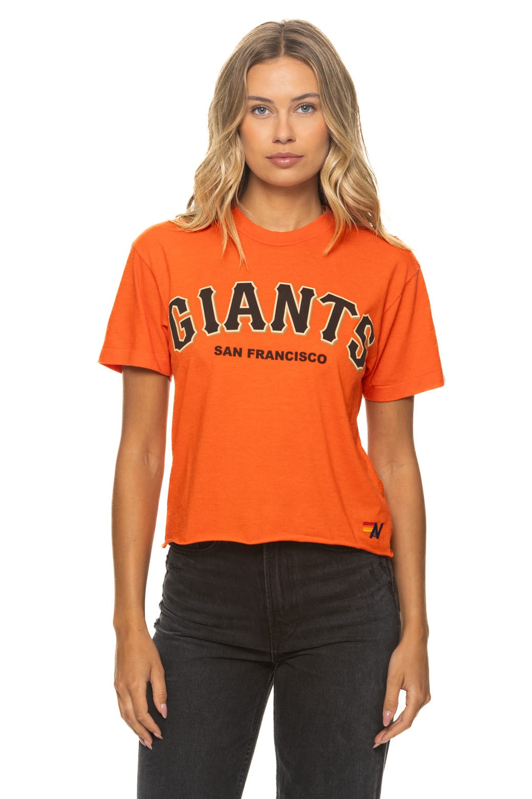 Retro SAN FRANCISCO GIANTS 2026 BOYFRIEND TEE - ORANGE