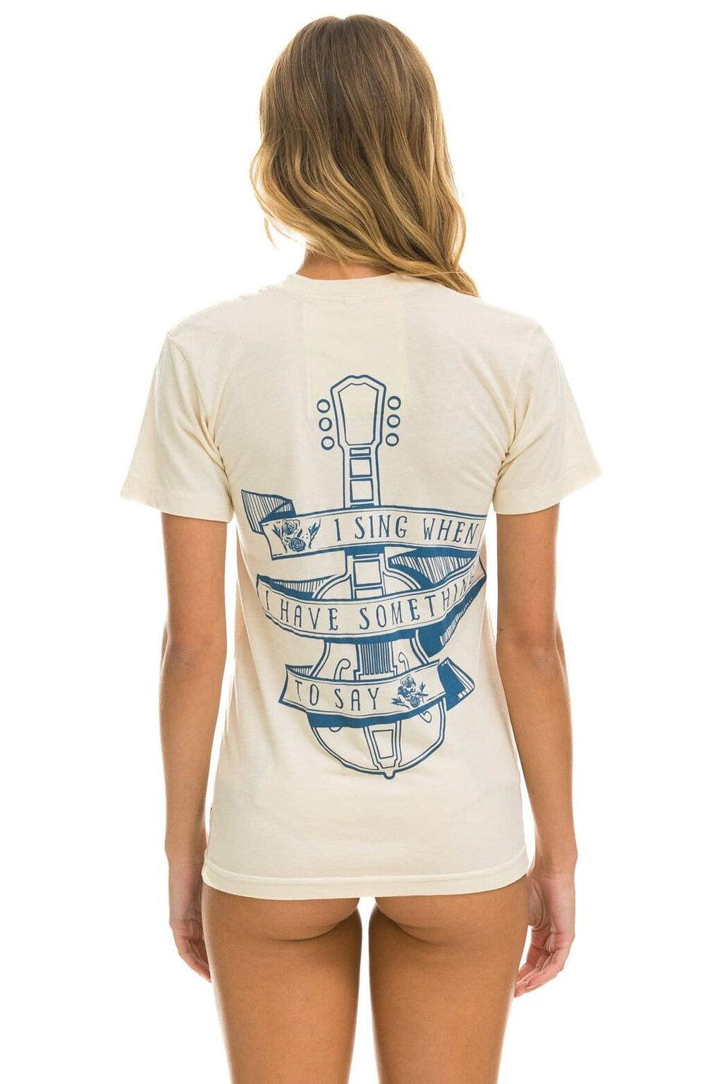Retro HUNGER GAMES CREW TEE SHIRT - VINTAGE WHITE
