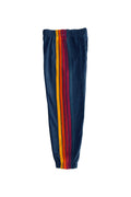 Retro KIDS 5 STRIPE SWEATPANTS - NAVY