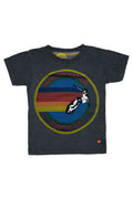 Retro KIDS AVIATOR NATION AUSTIN TEE - CHARCOAL