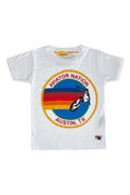 Retro KIDS AVIATOR NATION AUSTIN TEE - WHITE