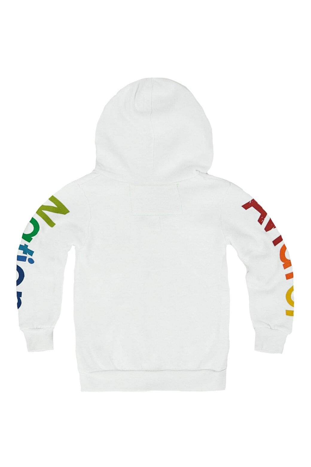 Retro KIDS AVIATOR NATION MALIBU ZIP HOODIE - WHITE