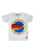 Retro KIDS AVIATOR NATION MILL VALLEY TEE - WHITE