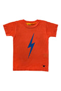 Retro KIDS BOLT TEE - ORANGE
