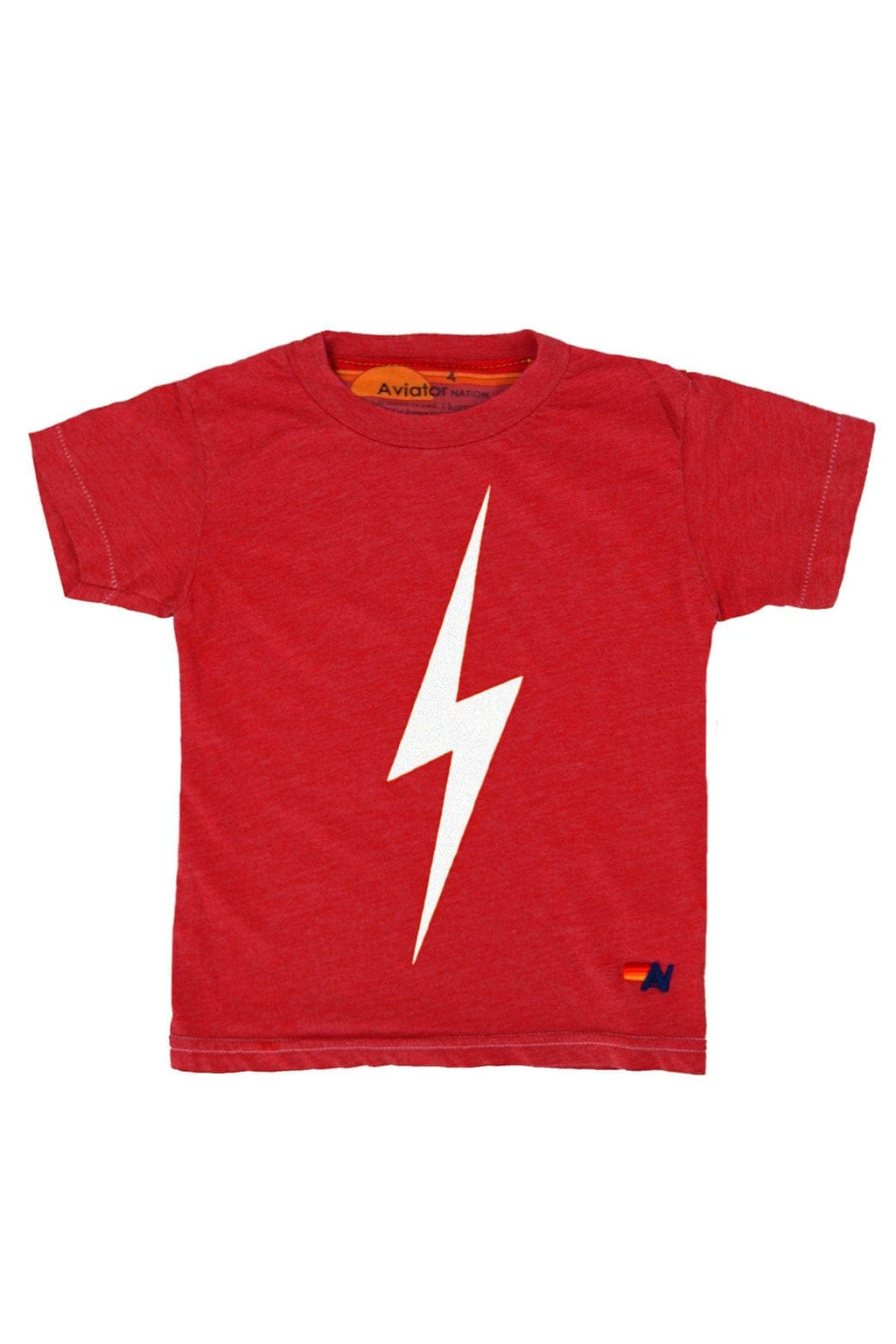 Retro KIDS BOLT TEE - RED
