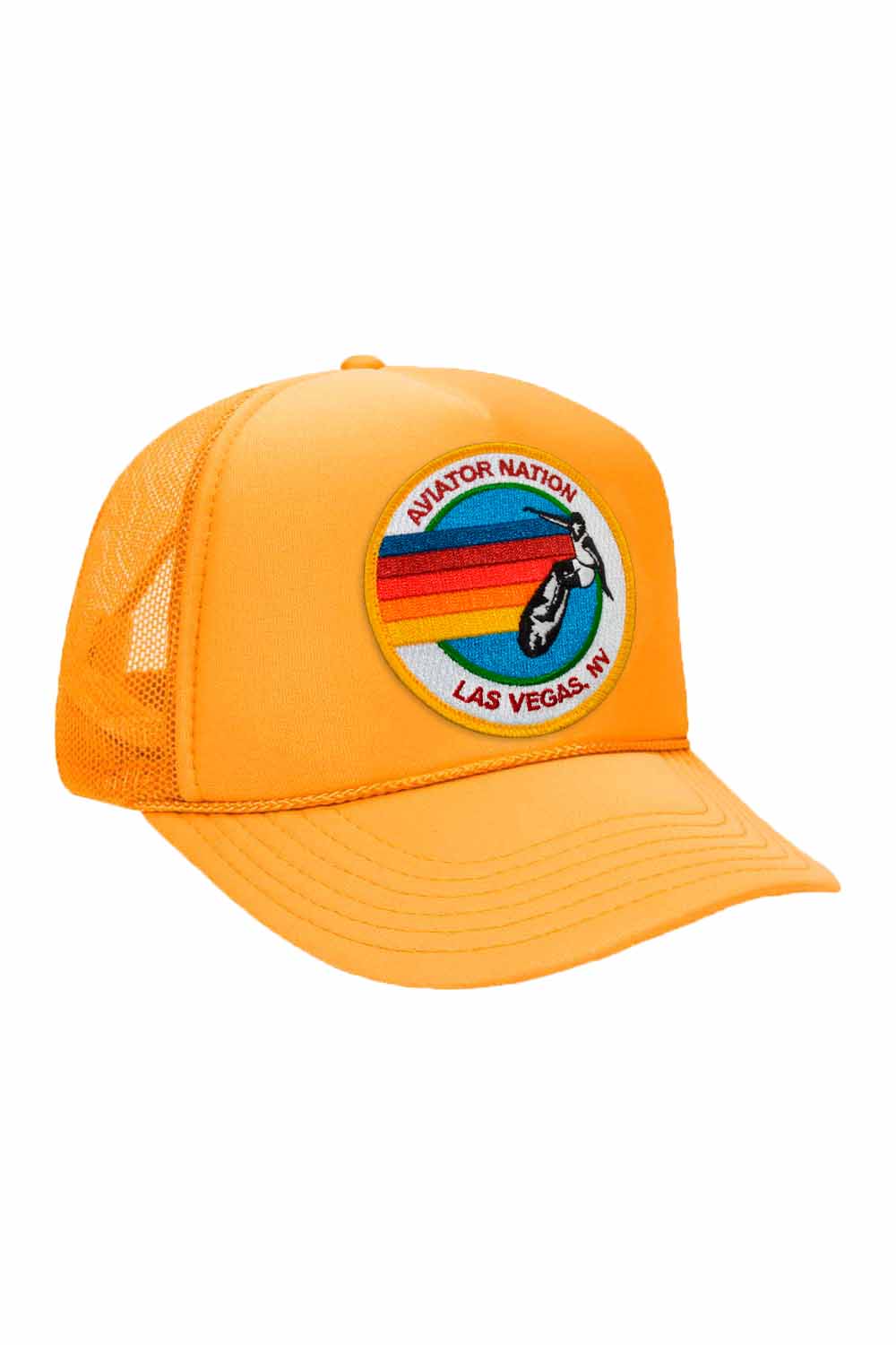 Retro KIDS SIGNATURE LAS VEGAS VINTAGE TRUCKER HAT HAT