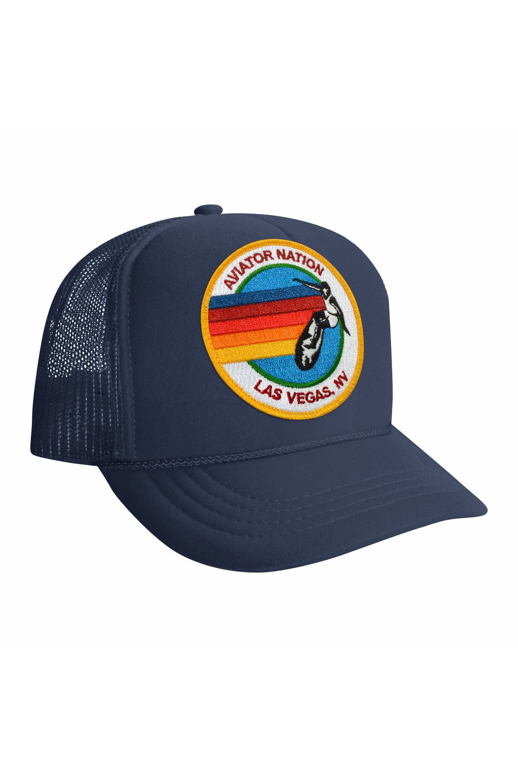 Retro KIDS SIGNATURE LAS VEGAS VINTAGE TRUCKER HAT HAT