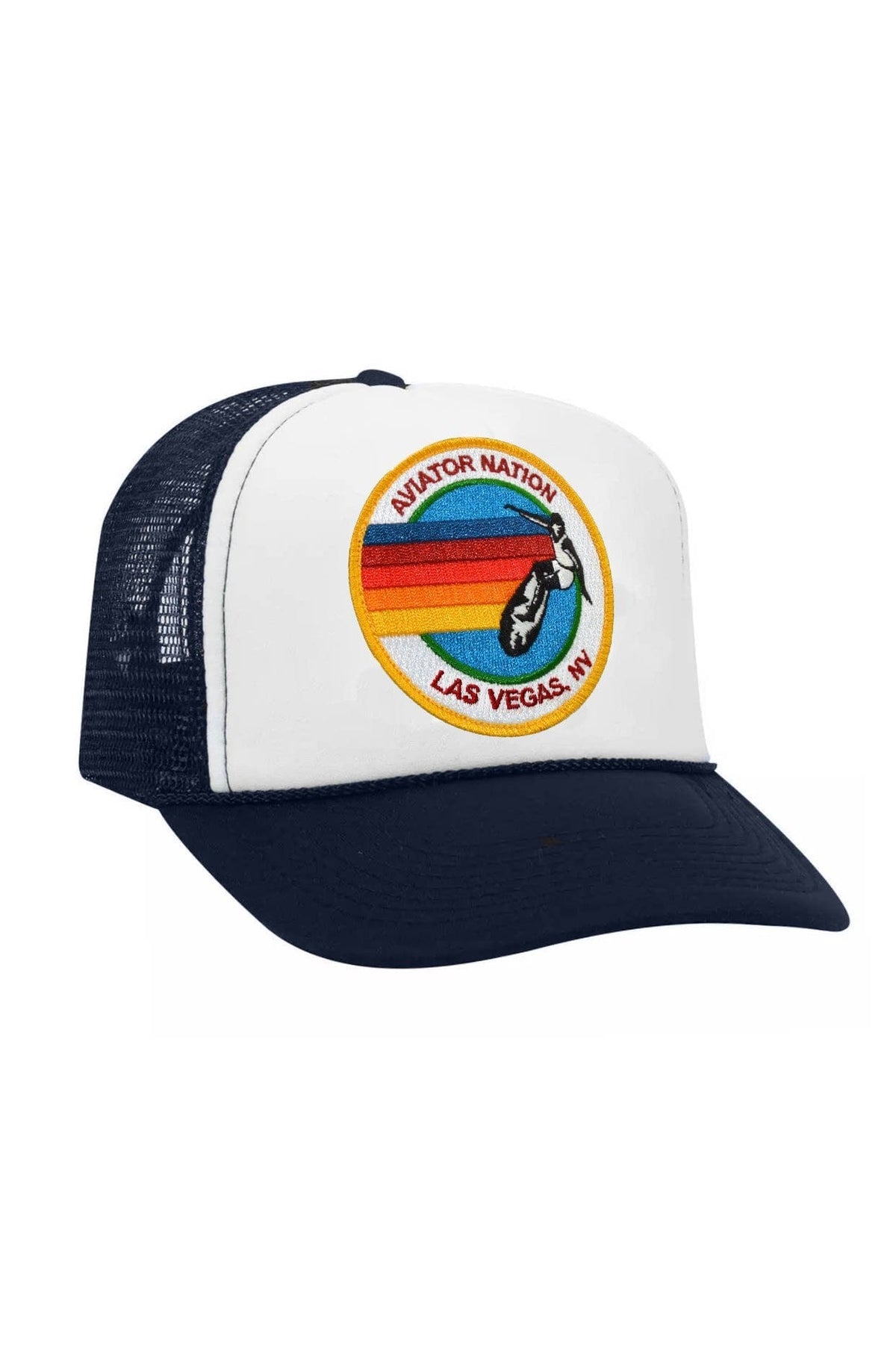 Retro KIDS SIGNATURE LAS VEGAS VINTAGE TRUCKER HAT HAT