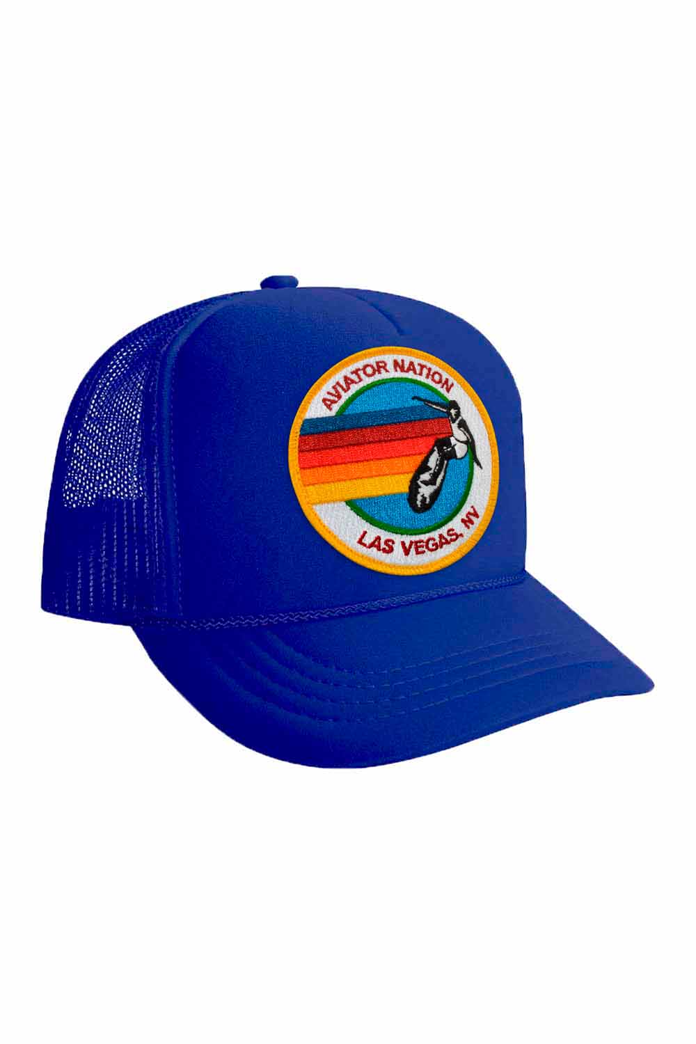 Retro KIDS SIGNATURE LAS VEGAS VINTAGE TRUCKER HAT HAT