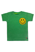 Retro KIDS SMILEY 2 TEE - KELLY GREEN