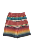 Retro KIDS TULUM SWEATSHORTS - RED