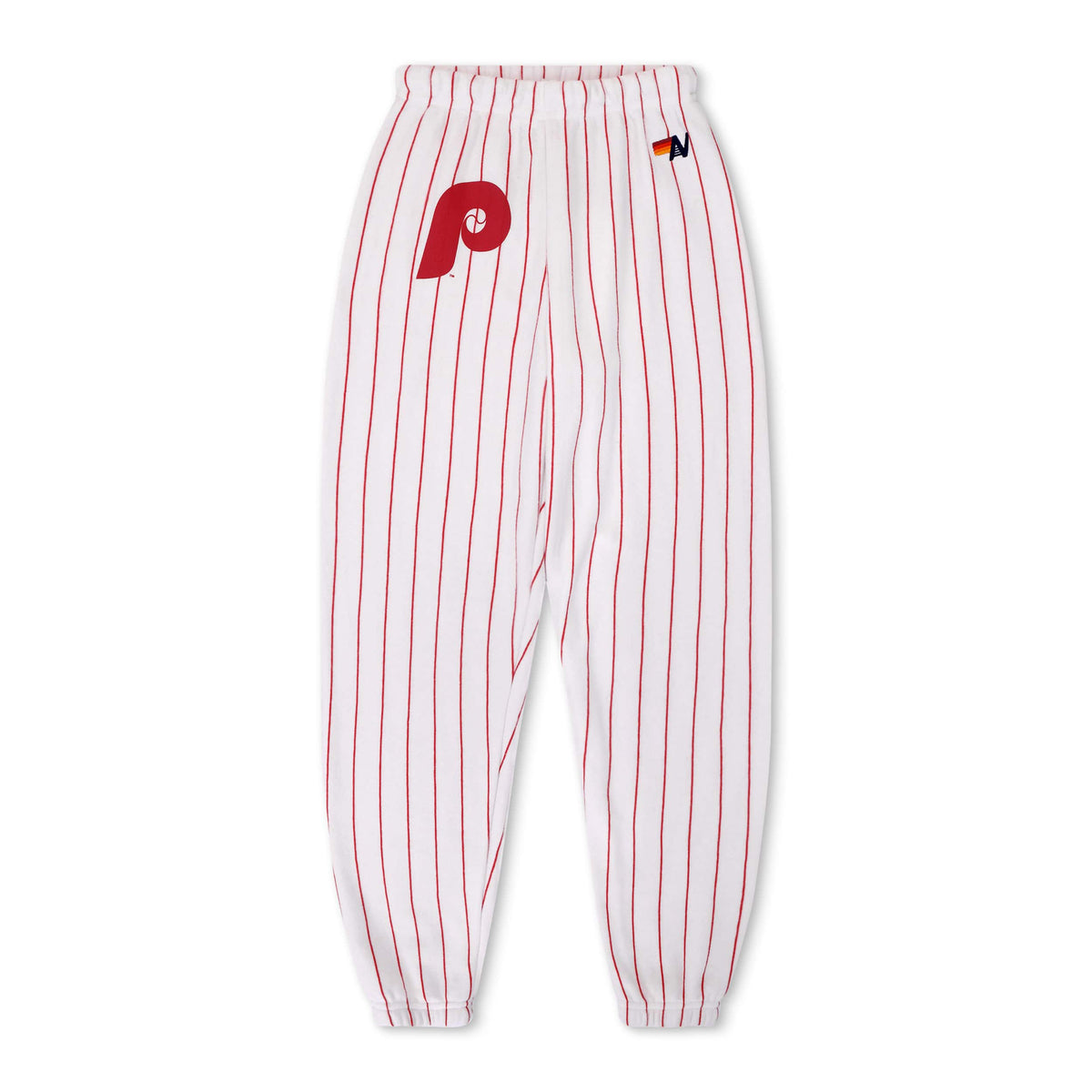 Retro PHILADELPHIA PHILLIES PINSTRIPE 2026 SWEATPANTS - WHITE RED