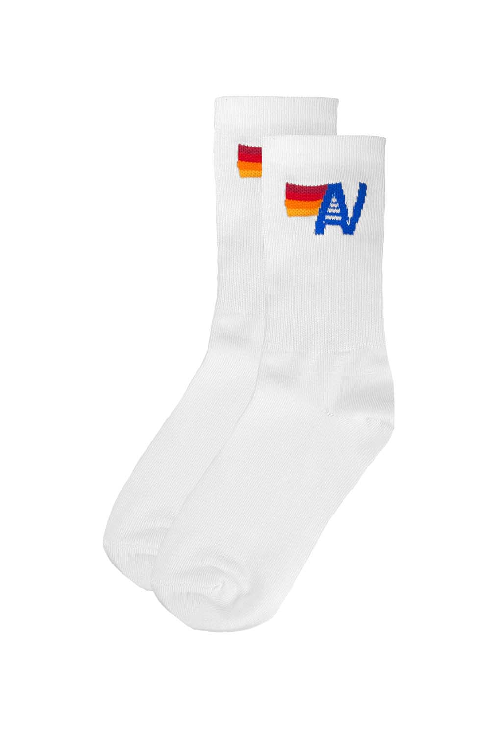 Retro LOGO SOCK - WHITE