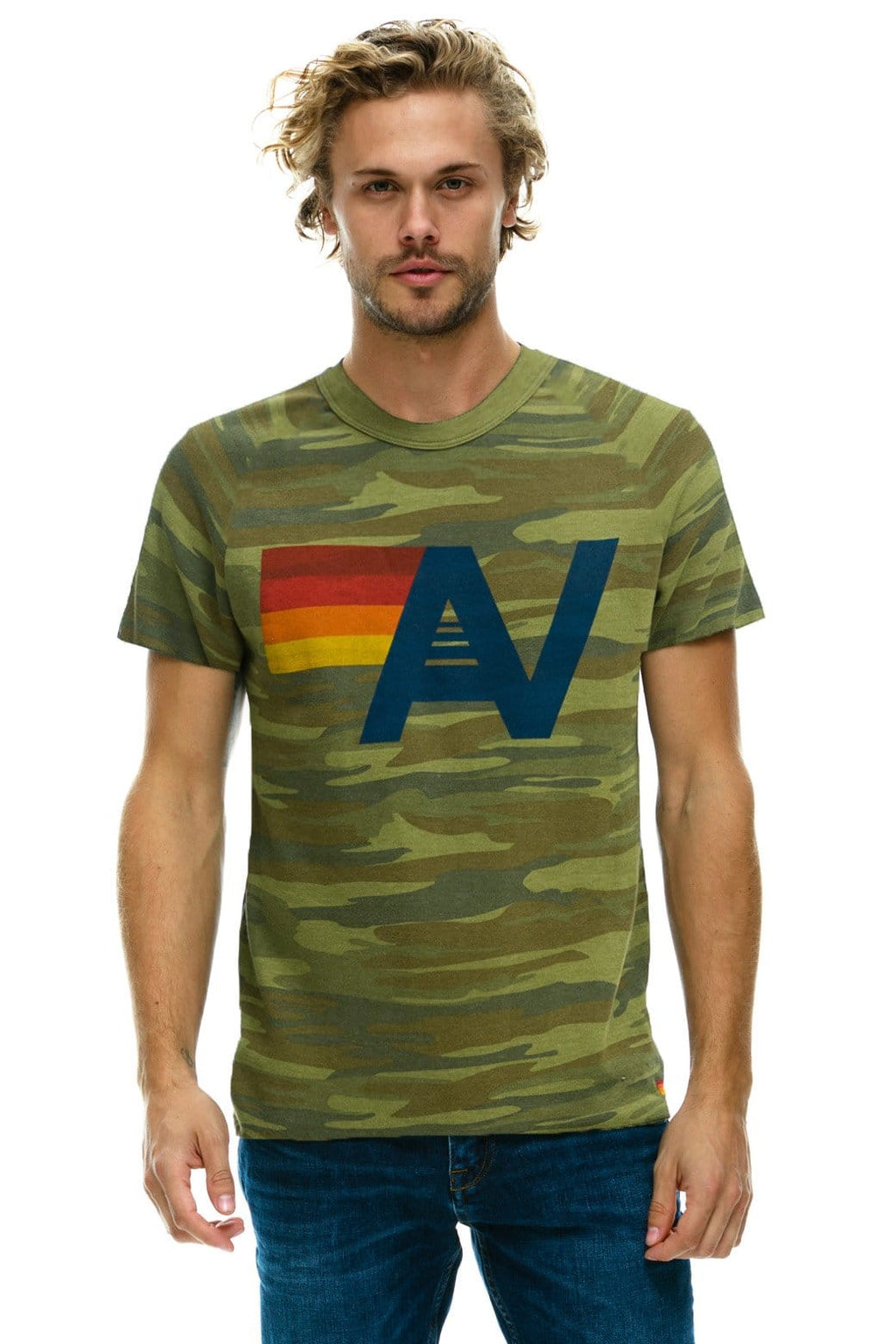 Retro LOGO TEE - CAMO