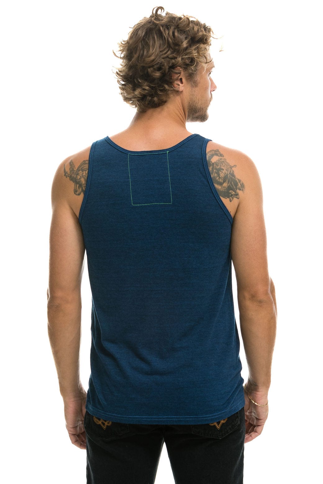 Retro MENS AVIATOR NATION VENICE TANK - NAVY