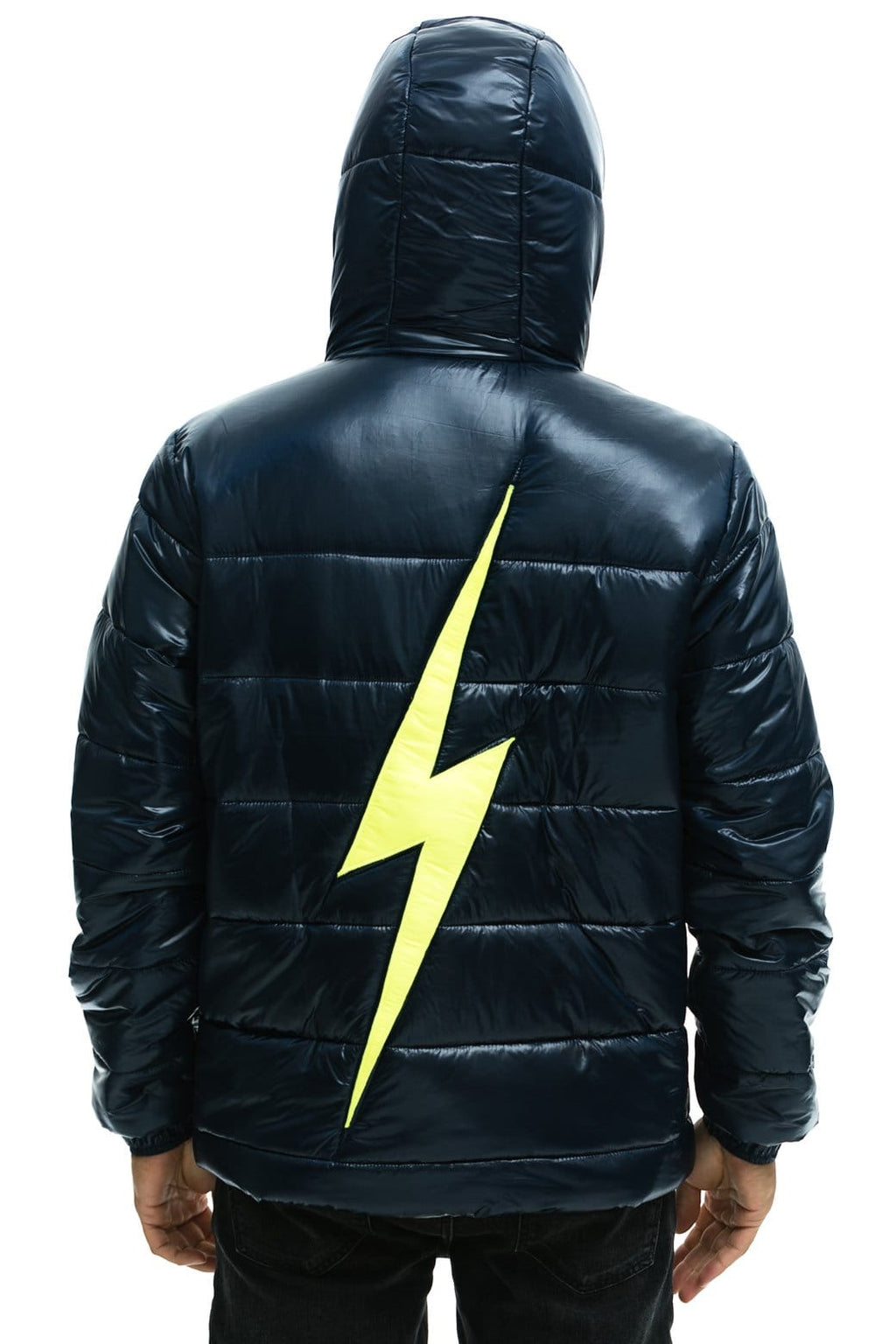 Retro BOLT LUXE TREKKER JACKET - GLOSSY NAVY