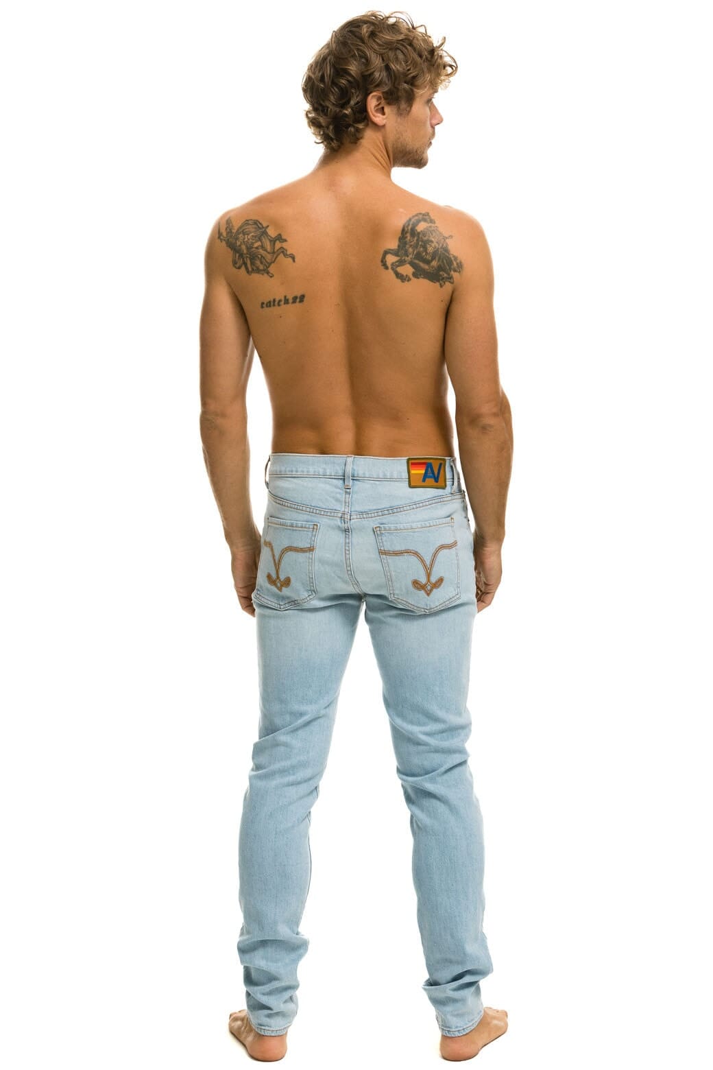 Retro MENS SLIM FIT SURFER DENIM JEAN - SUPER LIGHT