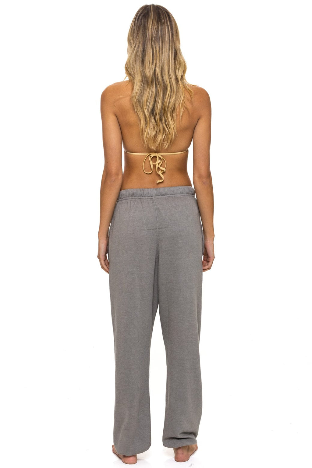 Retro LOGO SWEATPANTS - SLATE