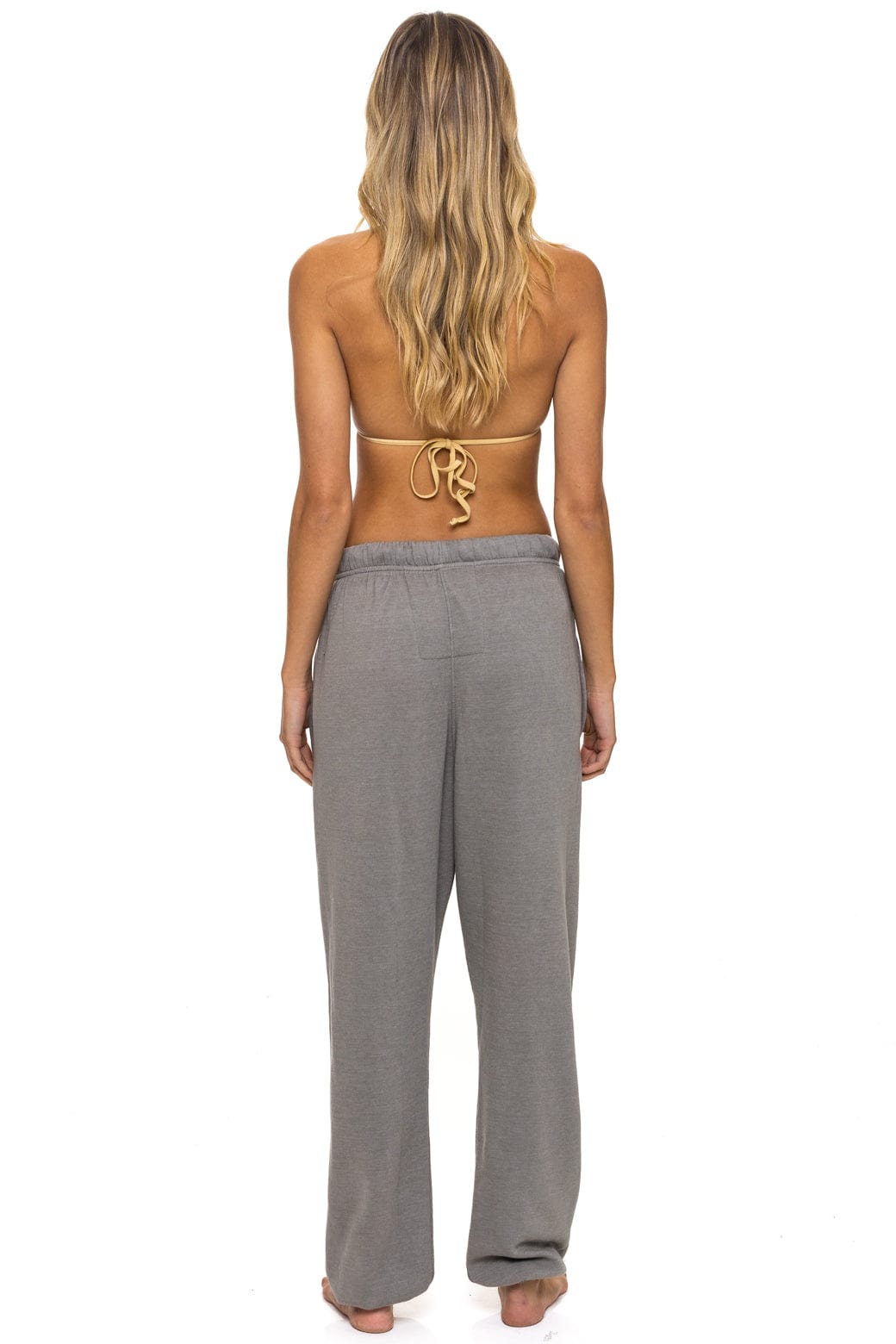 Retro LOGO SWEATPANTS - SLATE