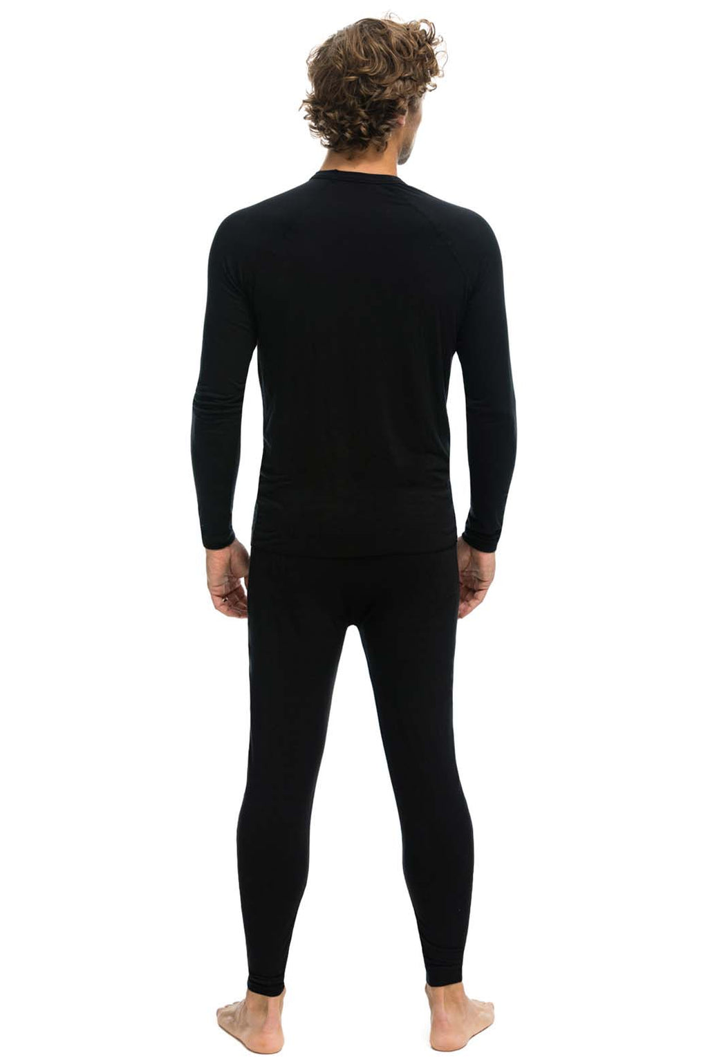 Retro MICRO MODAL BASE LAYER BOTTOM - BLACK