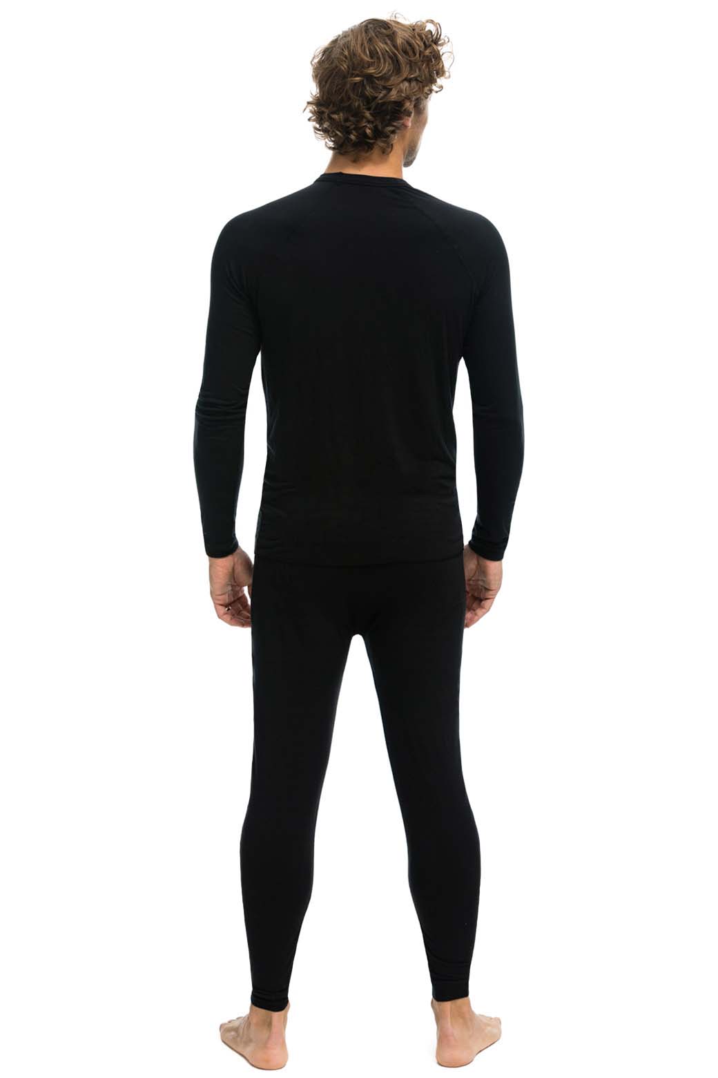 Retro MICRO MODAL BASE LAYER BOTTOM - BLACK