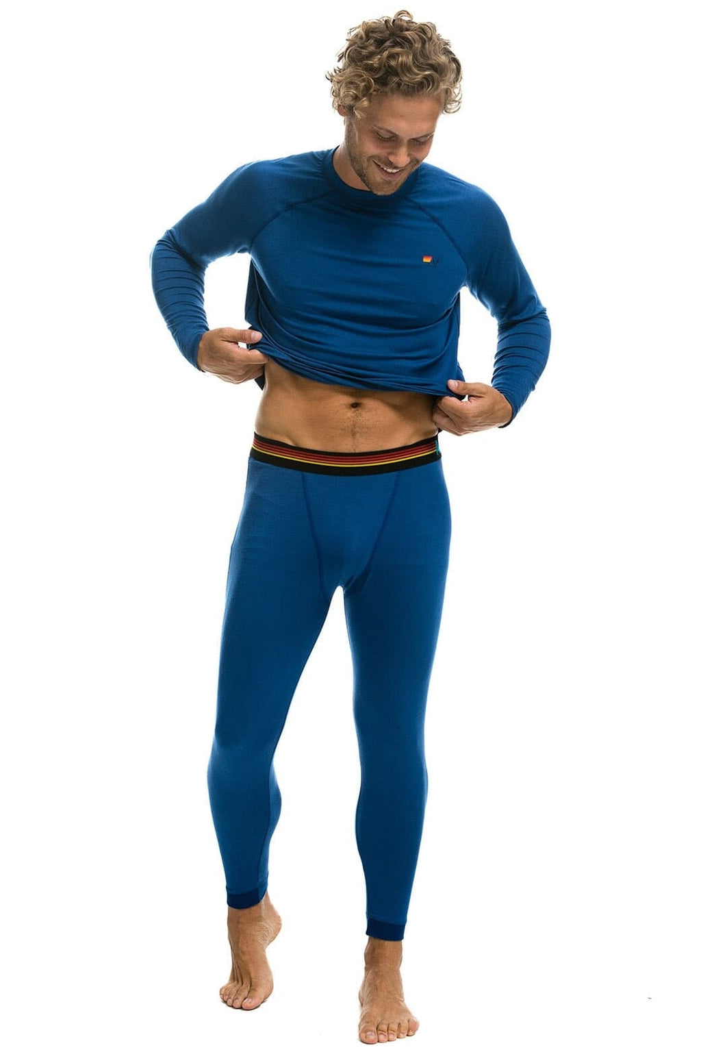 Retro MICRO MODAL BASE LAYER BOTTOM - ROYAL