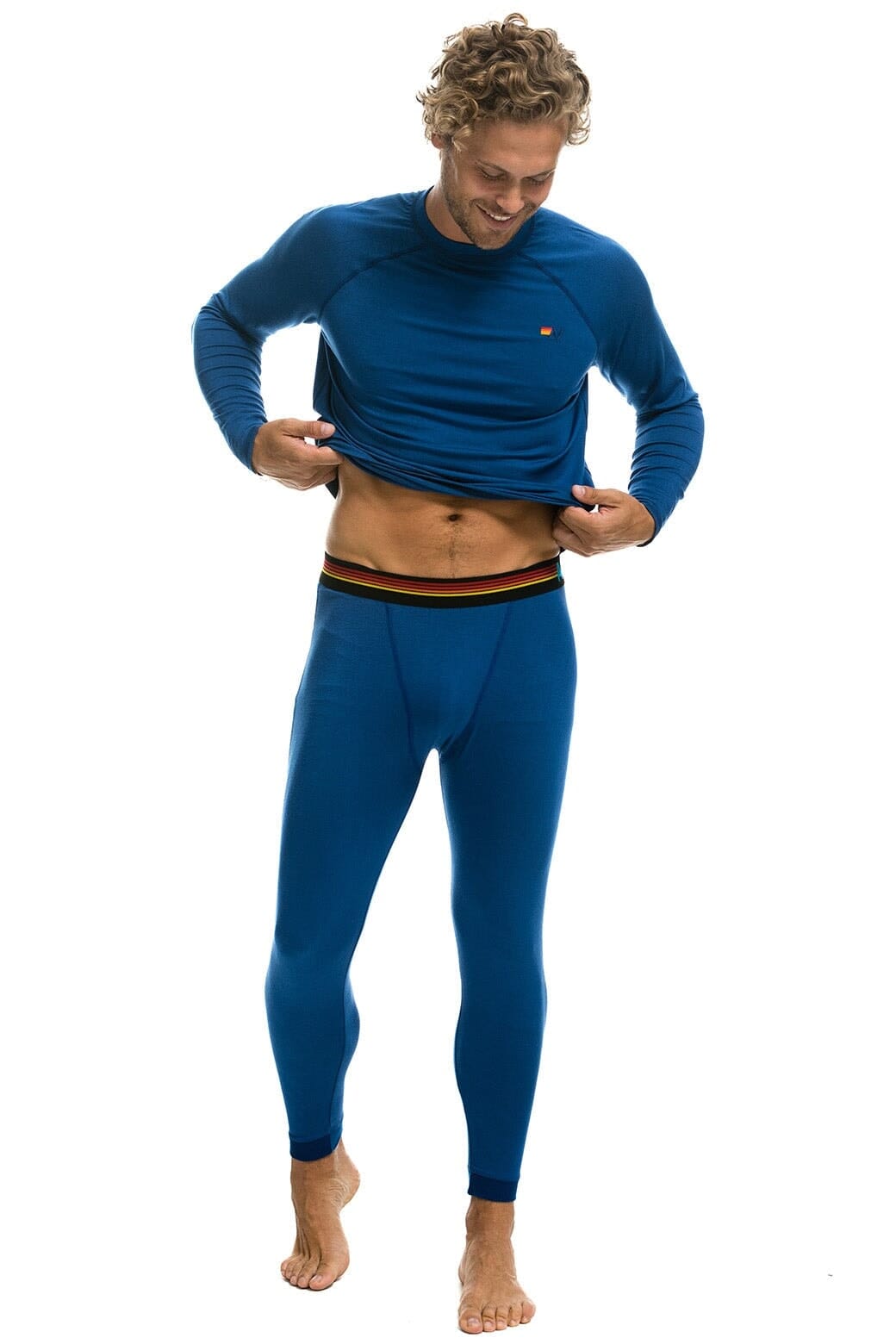 Retro MICRO MODAL BASE LAYER BOTTOM - ROYAL