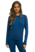 Retro MICRO MODAL BASE LAYER TOP - ROYAL