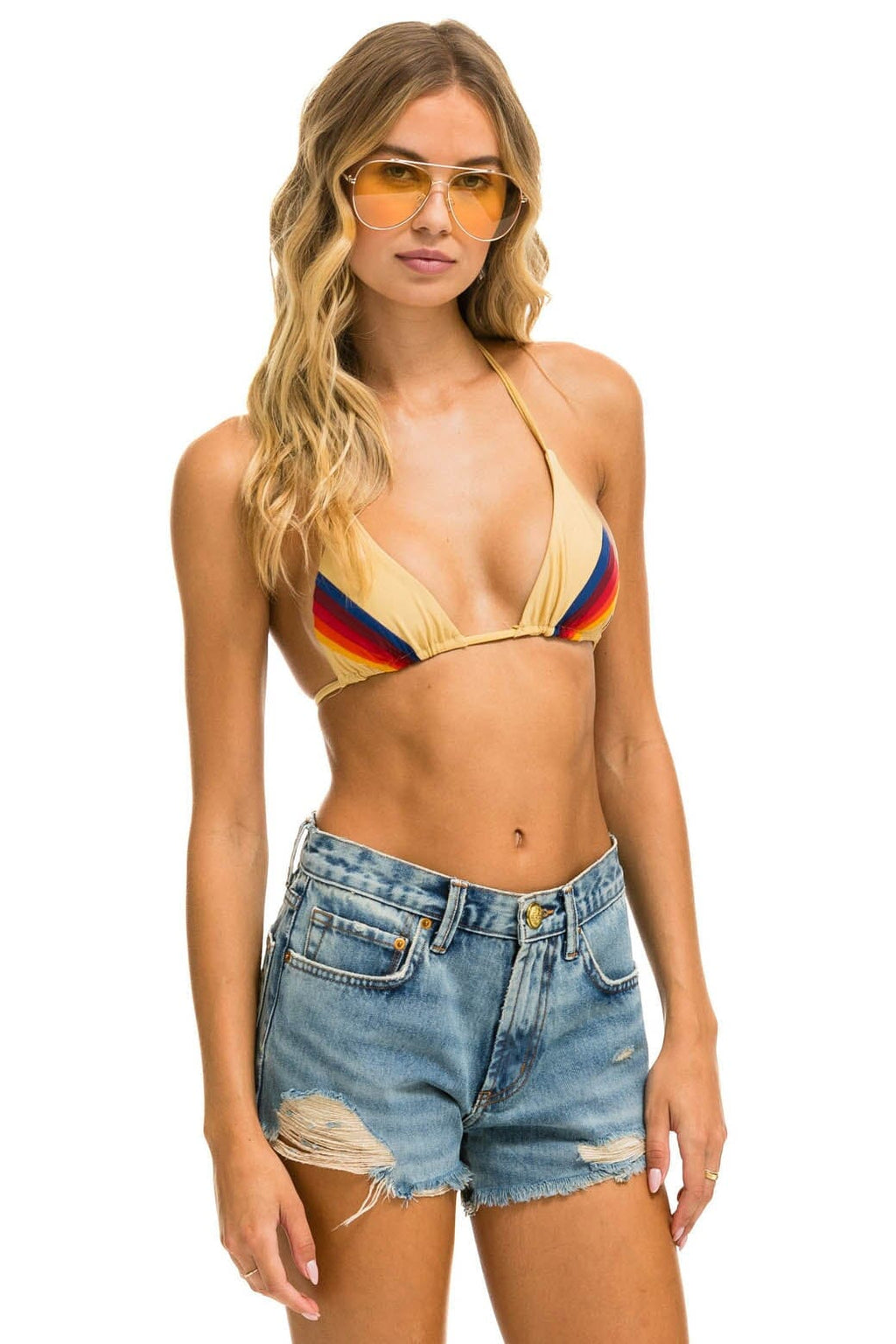Retro MID RISE BOYFRIEND CUTOFF JEAN SHORTS - VINTAGE