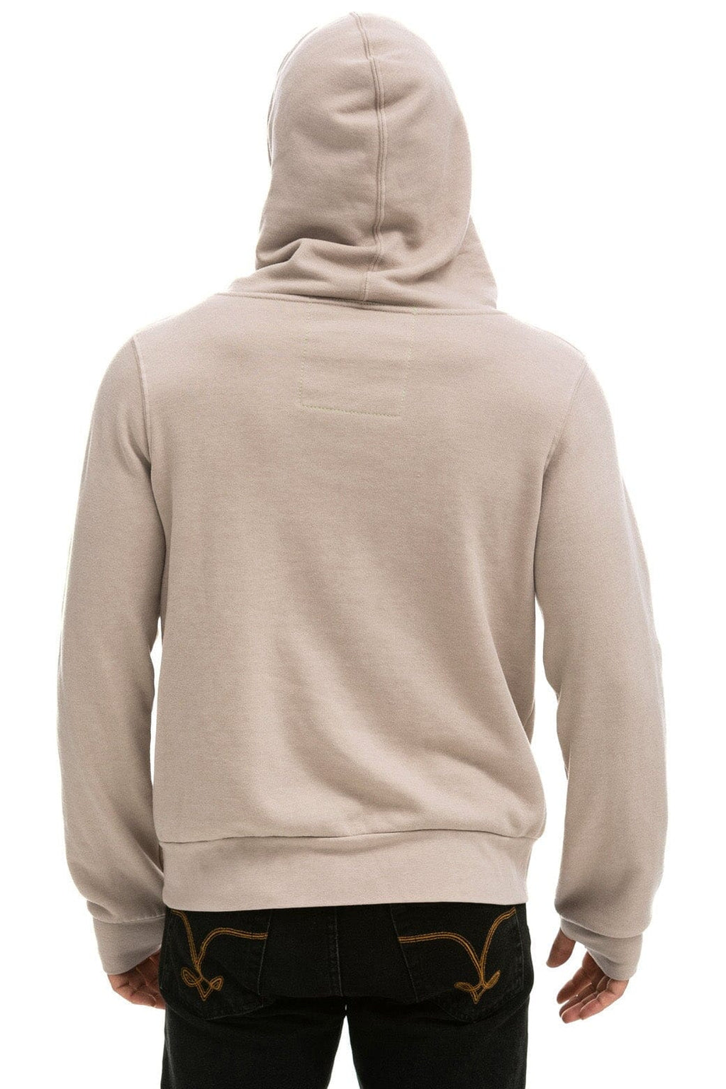 Retro NINJA PULLOVER HOODIE - SAND