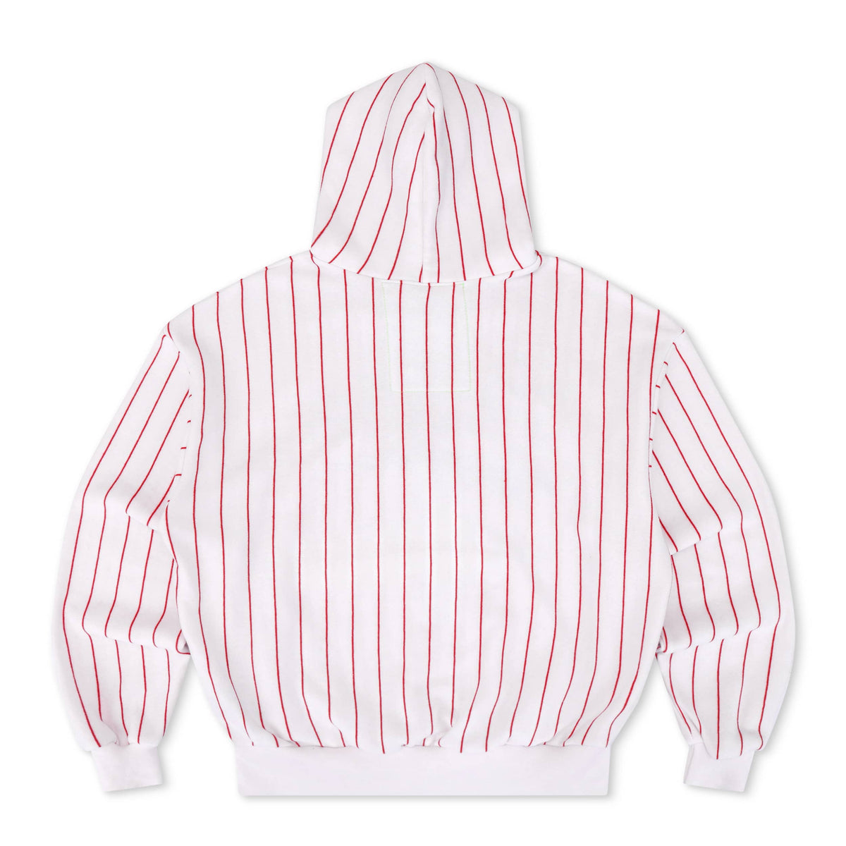 Retro PHILADELPHIA PHILLIES PINSTRIPE 2026 RELAXED PULLOVER HOODIE - WHITE RED