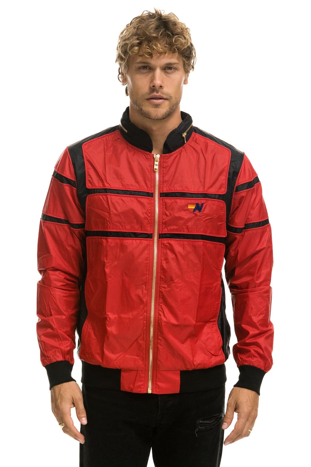 Retro RACER JACKET - CHERRY