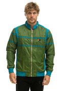 Retro RACER JACKET - GARDEN GREEN