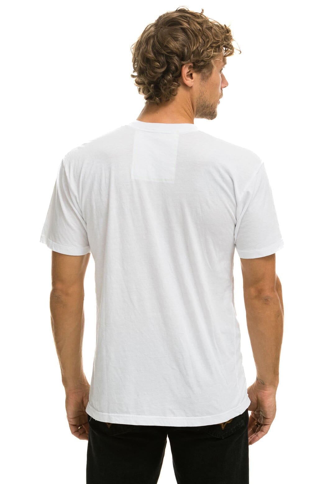 Retro ROCK AND ROLL TEE - WHITE